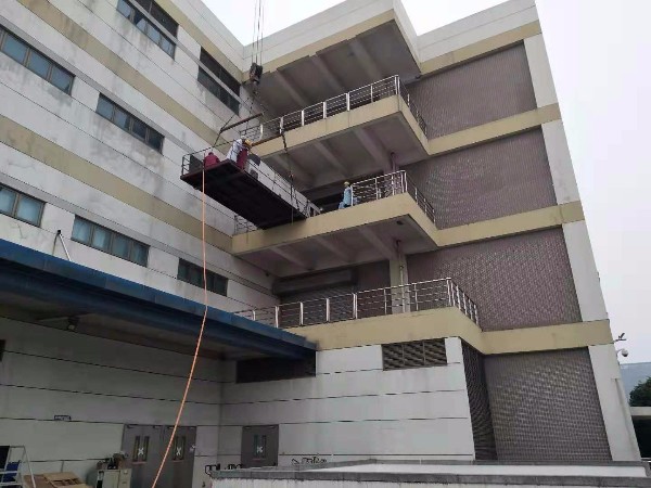 電子科技公司無塵室設備搬運吊裝